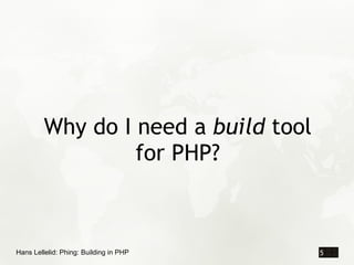 Phing: Building with PHP
