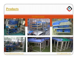 Products

                           Two Bin Systems




www.phinixautomation.com                     www.phinixindia.com
 