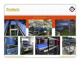 Products

                           Two Bin Systems




www.phinixautomation.com                     www.phinixindia.com
 