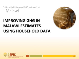 Phiri Refining GHG estimates using national household survey data Nov 10 2014