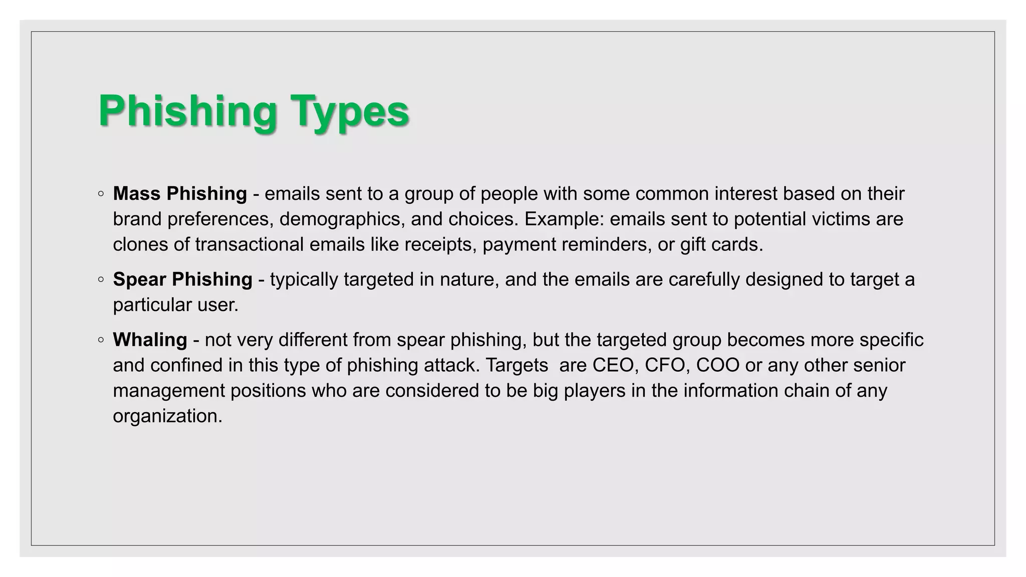 Phishing and prevention | PDF