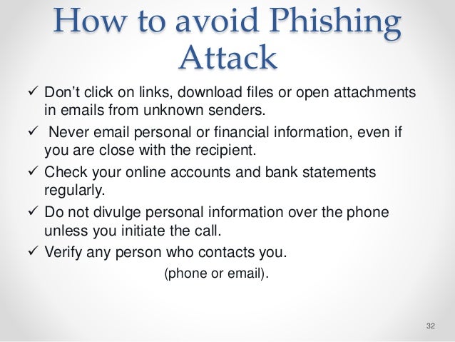 how to prevent phishing