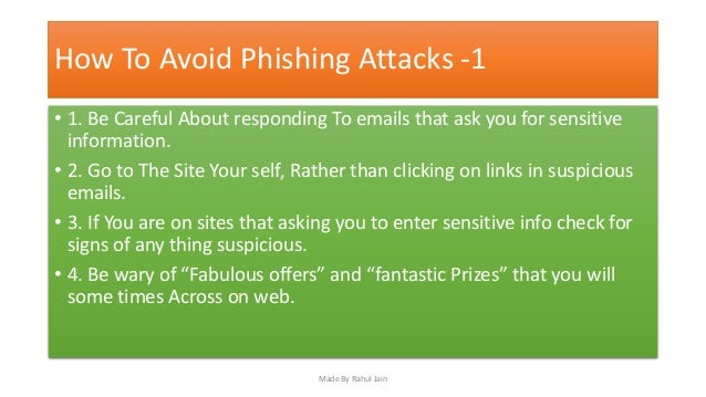 how to prevent phishing