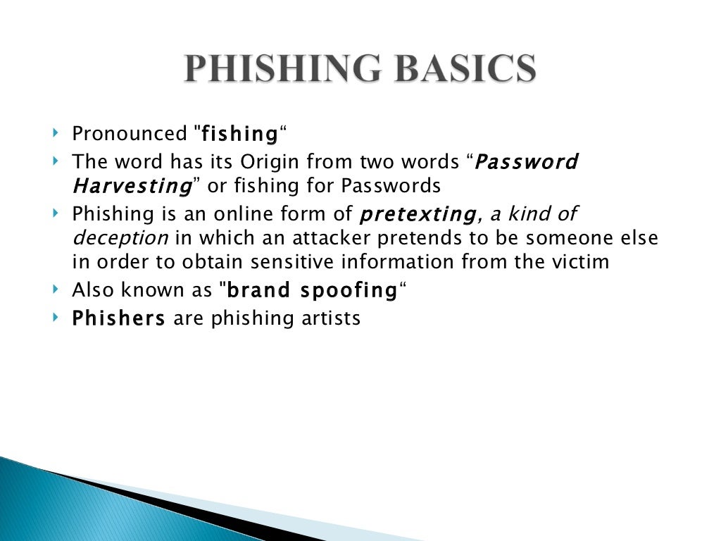 Phishing attacks ppt