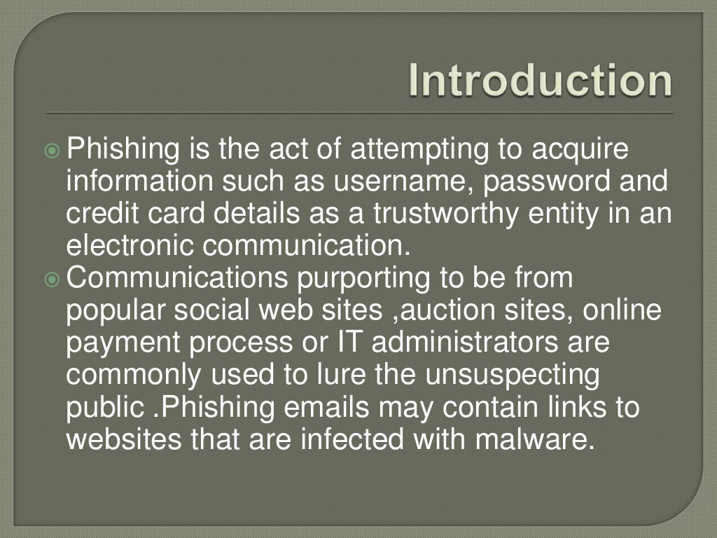 Phishing Ppt