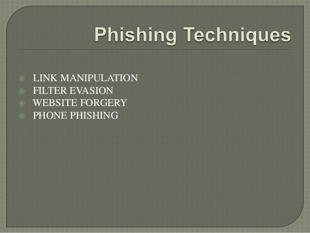 phishing techniques ppt What is phishing and how can you avoid it?
