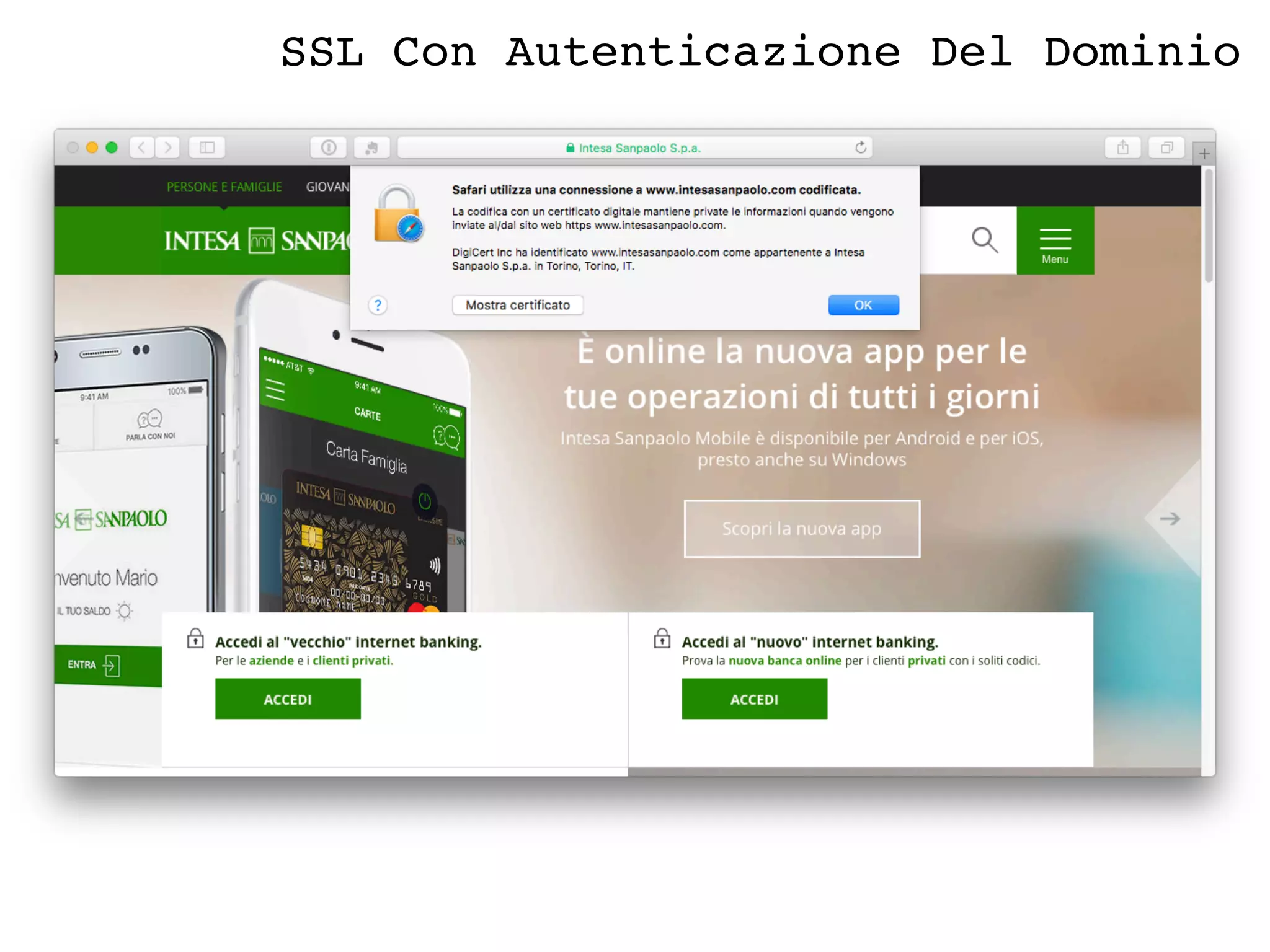 SSL Con Autenticazione Del Dominio
 