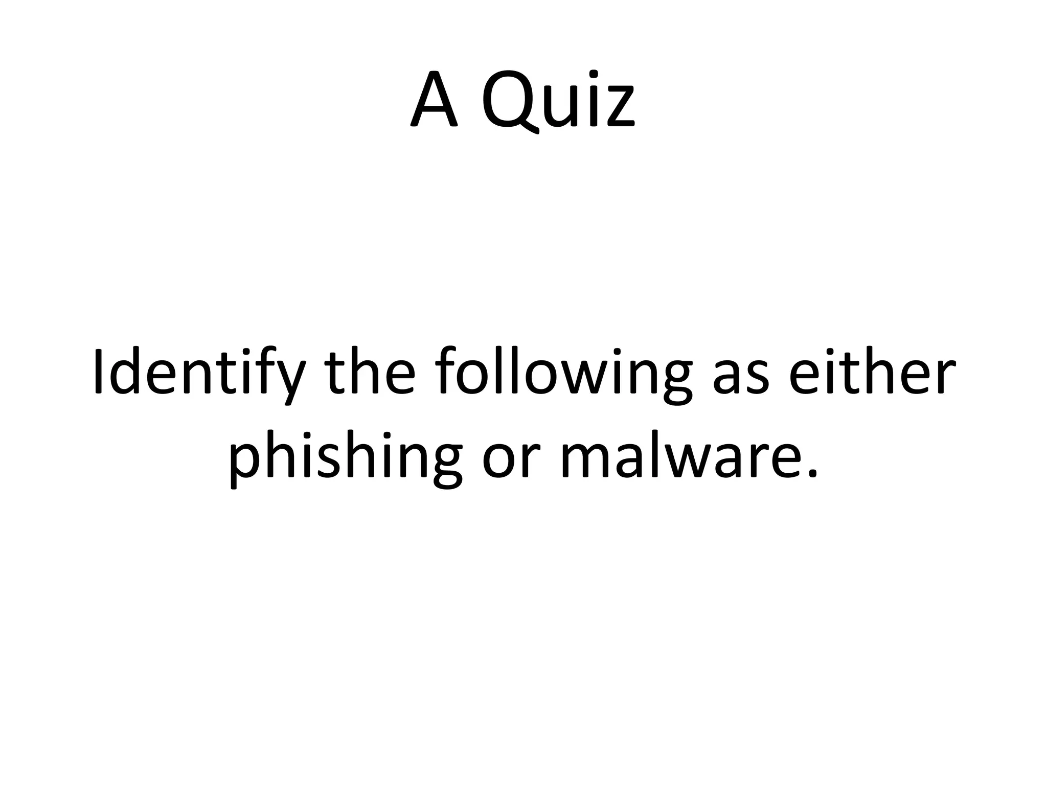 Phishing training your help desk ppt