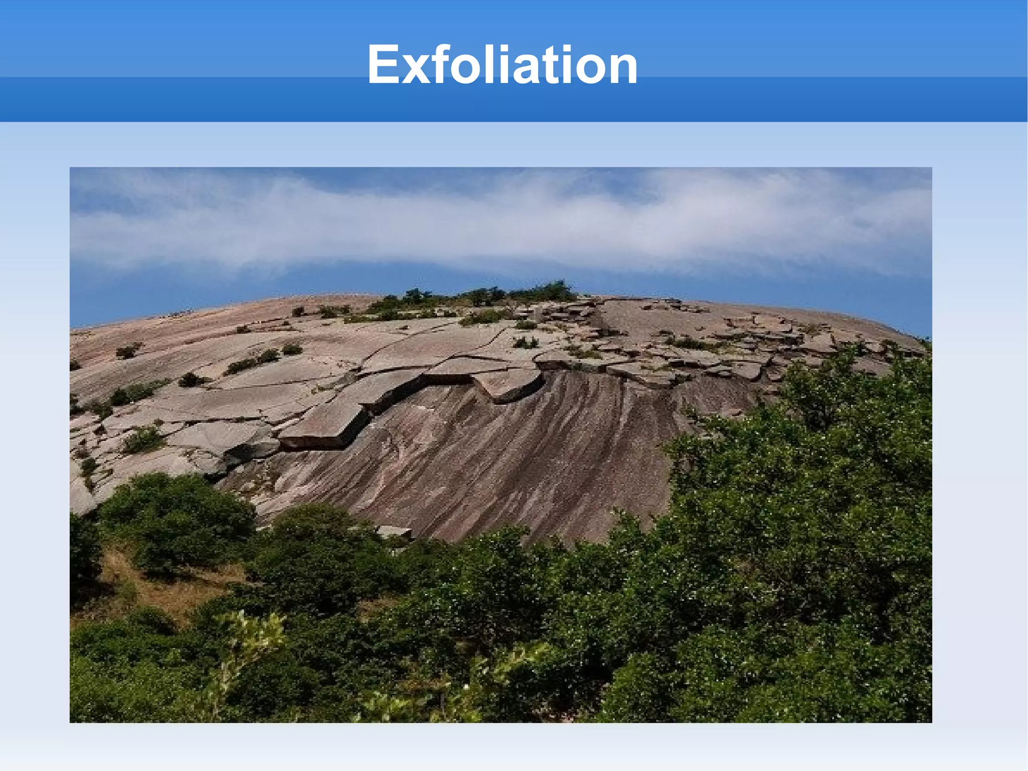 Exfoliation