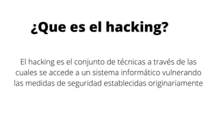 Phising y hacking