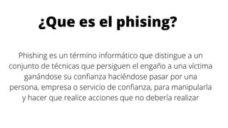 Phising y hacking