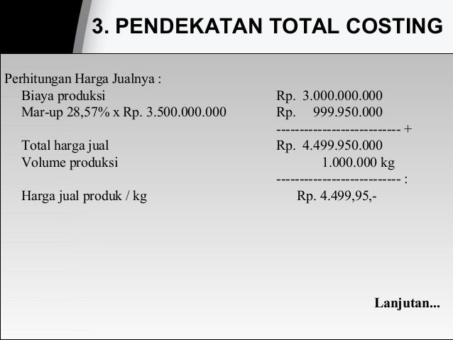Ppt Penentuan Harga Jual Ppt Penentuan Harga Jual