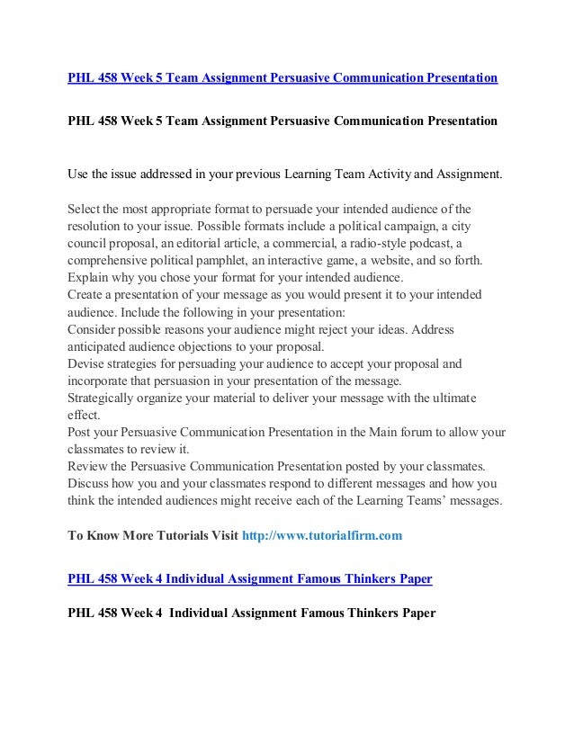 Phl 458 persuasive communication presentation 04 image