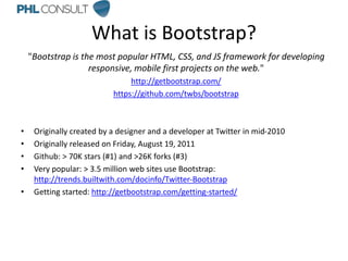 Bootstrap4XPages - an introduction | PPT | Free Download