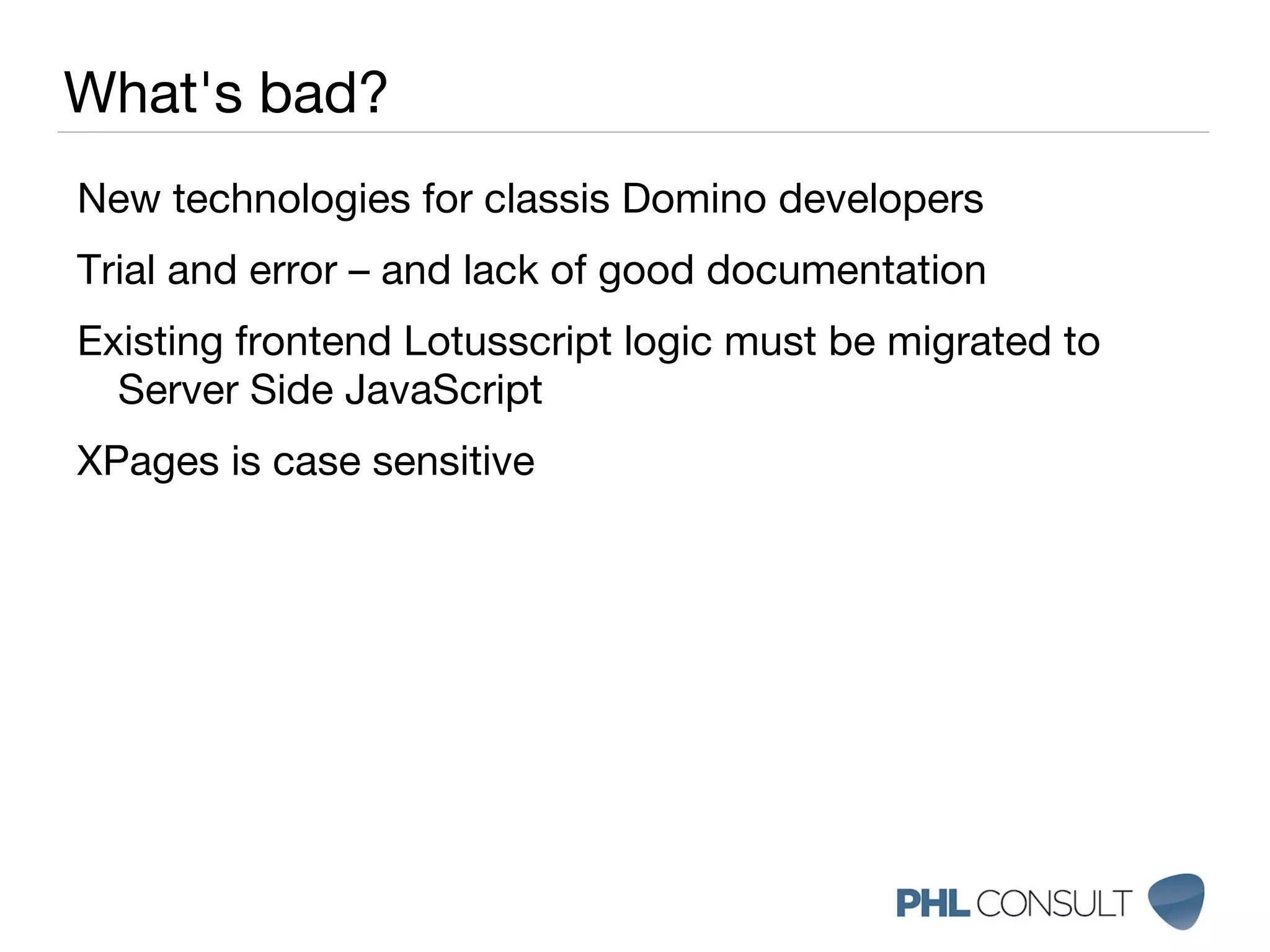 Developer team: modern web skills 