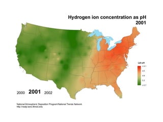 pH maps