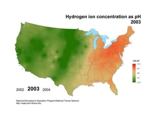 pH maps