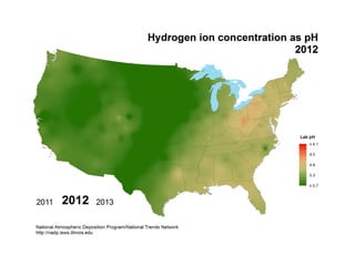 pH maps