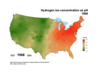 pH maps
