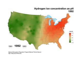 pH maps