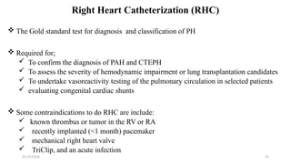 Pah Rhc Pulmonary hypertension presentation me.pptx