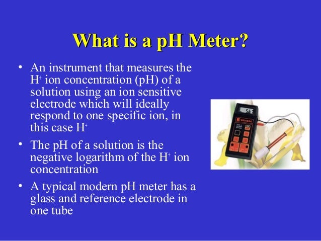 how to calibrate a ph meter