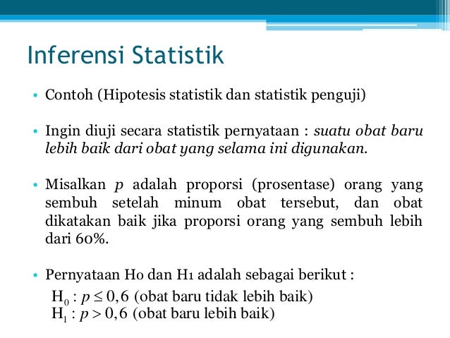 Inferensi statistik