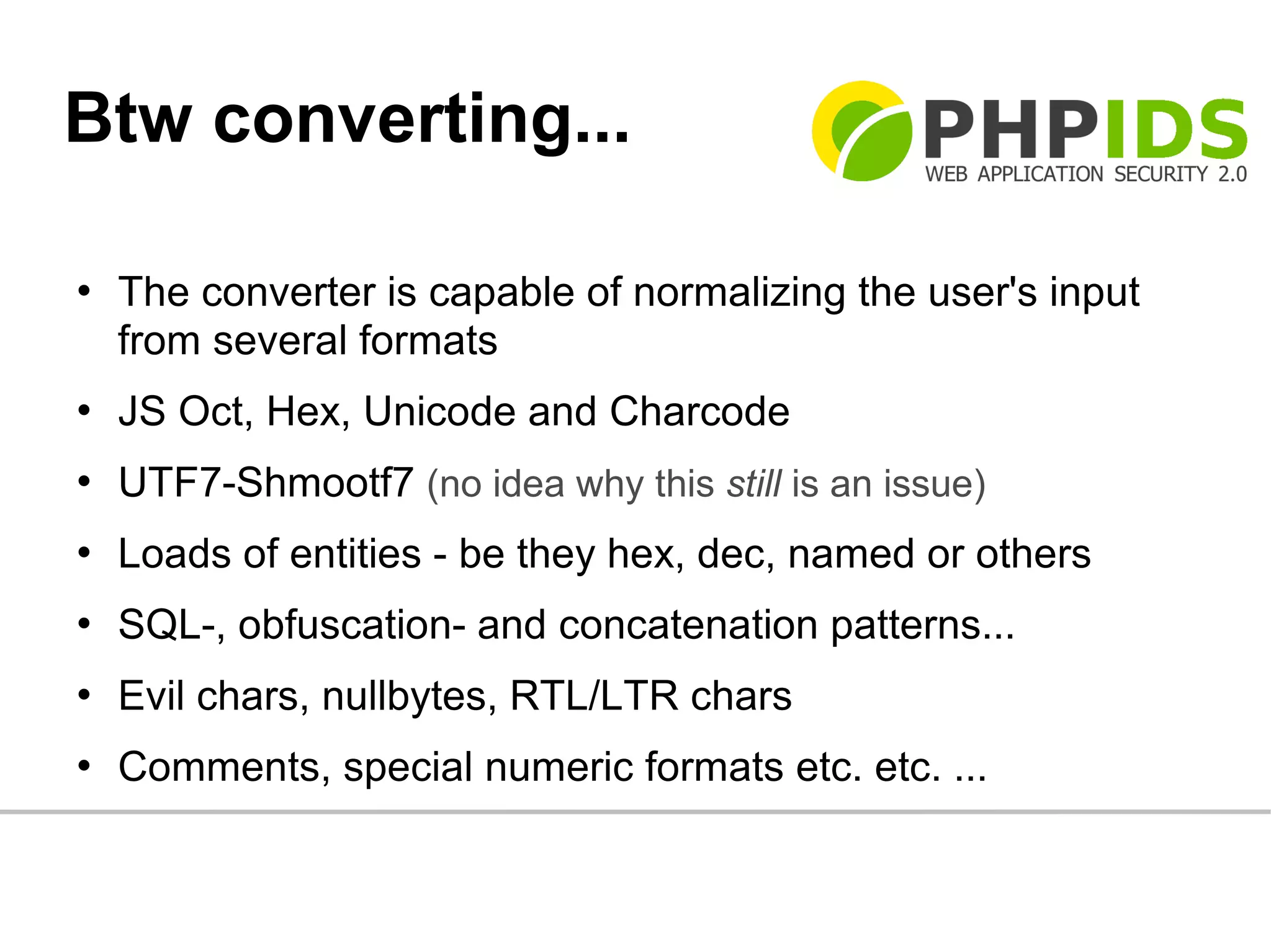 Generic Attack Detection - ph-Neutral 0x7d8