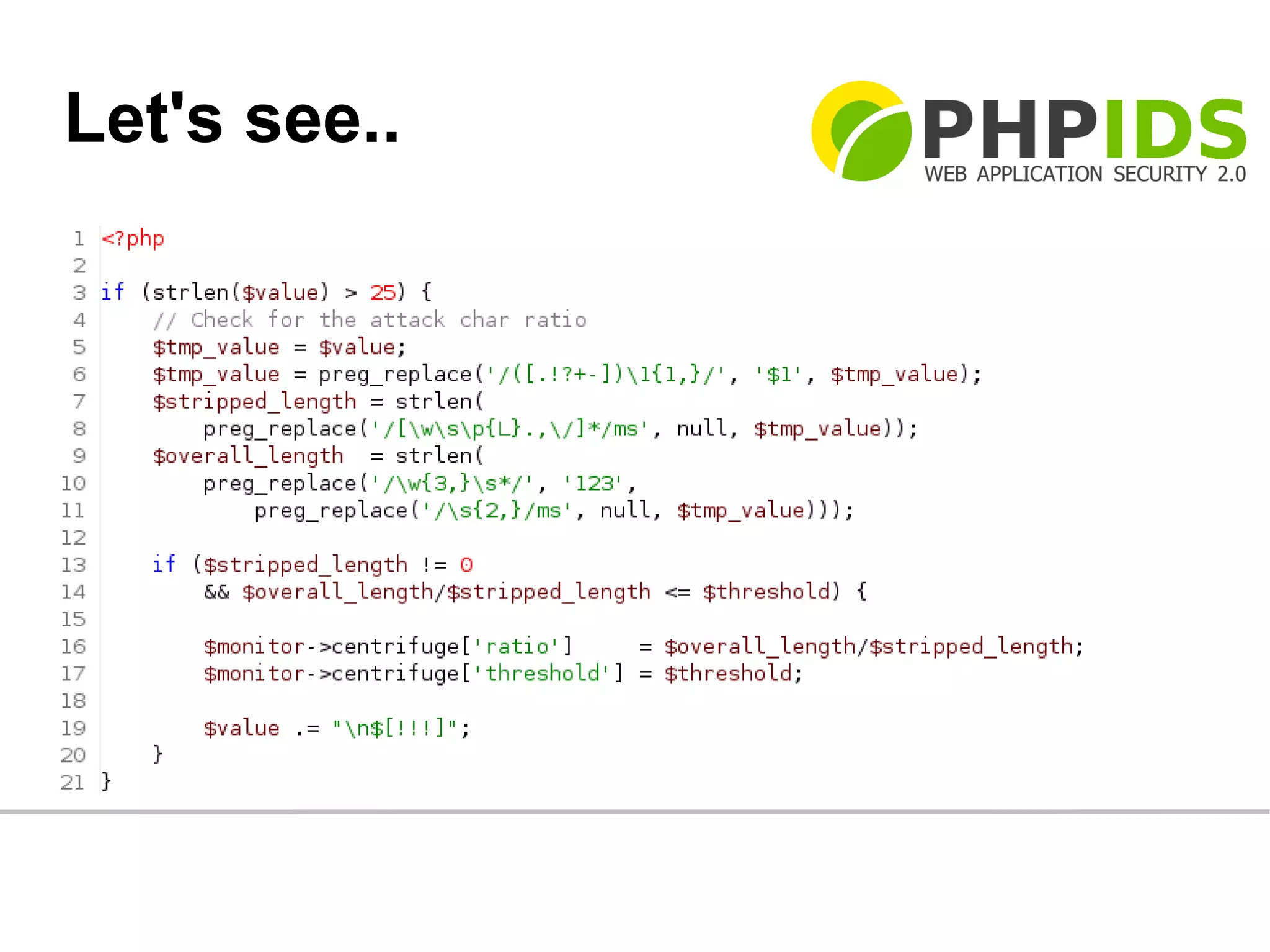Generic Attack Detection - ph-Neutral 0x7d8