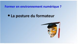 Gilles Le Page - @lepagegilles – mai 2016
Former « online » ≠mettre des PDF en ligne
Contresens pédagogique très répandu :

Numériser les ressources d'une formation classique

Pour les « poser » sur une plateforme de formation, accompagnés de quizz
Source image : Innovation au Napoléon
Etre pédagogue en environnement numérique :

Privilégier l'actvité des apprenants, pas les ressources,

Faire « produire » les apprenants en collaboratf, y compris à
distance… en profitant des opportunités du Web2.0
Donc, ...re-scénariser chaque séance !
 