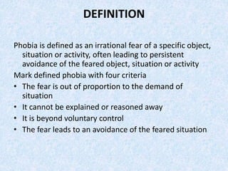 Phobia | PPTX