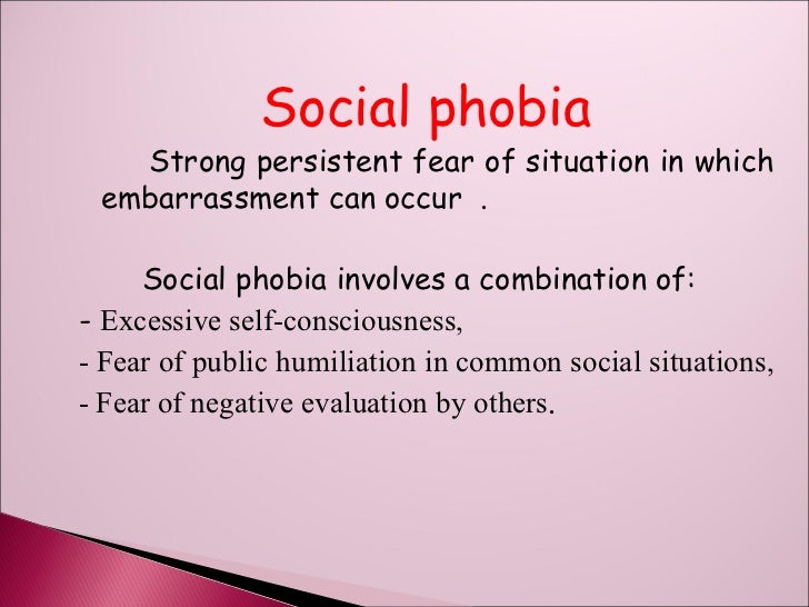 Phobia Its Treatment