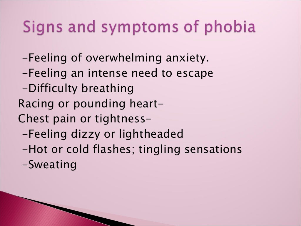 Phobia & its Treatment