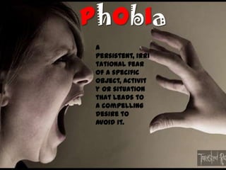 Phobias associated with dentistry | PPTX