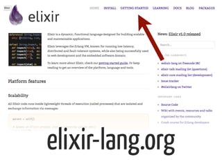 elixir-lang.org
 