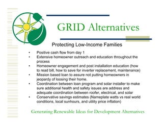 Phoenix   Grid Alternatives Solar Rehabilitation Presentation