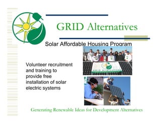 Phoenix   Grid Alternatives Solar Rehabilitation Presentation