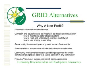 Phoenix   Grid Alternatives Solar Rehabilitation Presentation