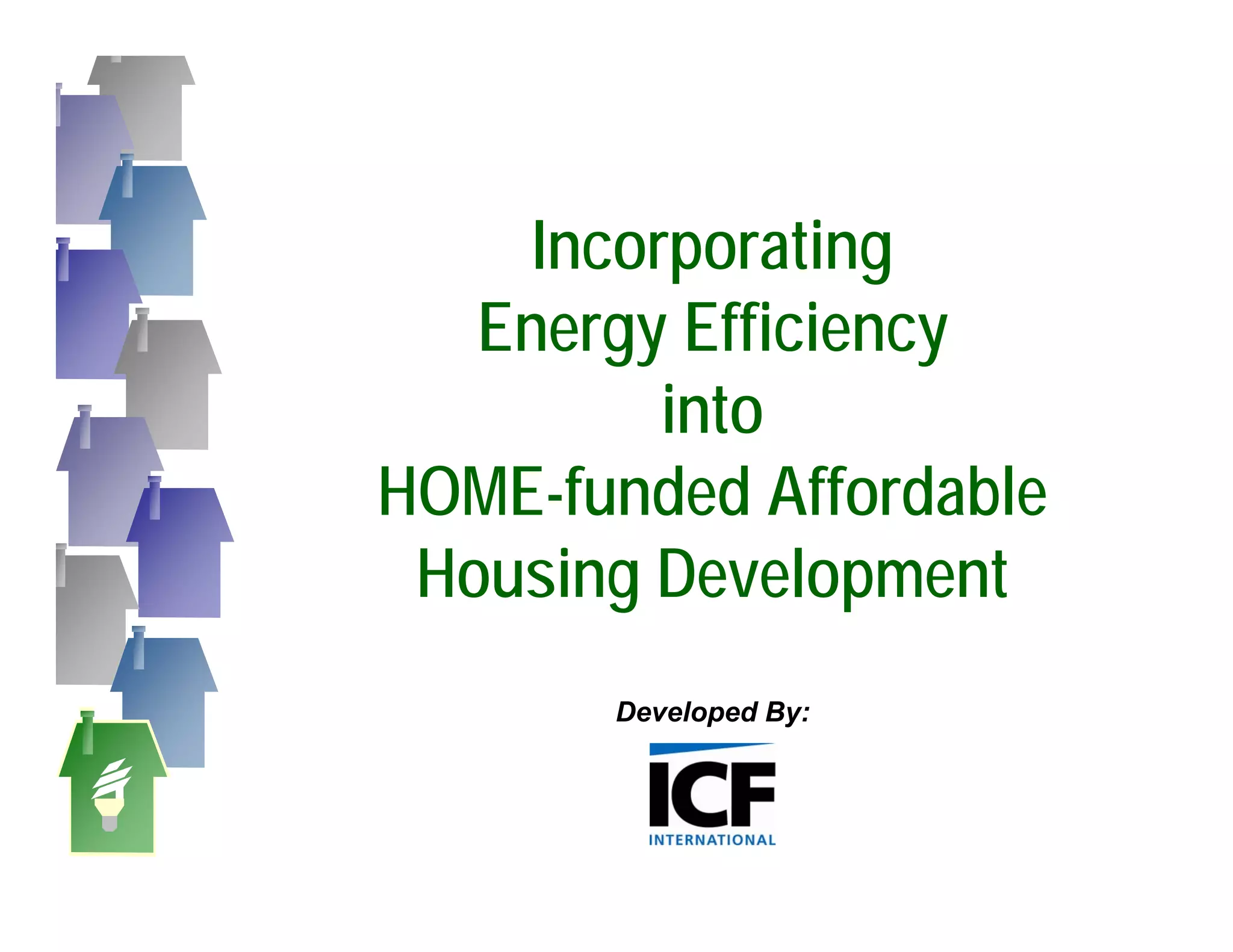 Phoenix Icf Energy Efficiency Manual Presentation