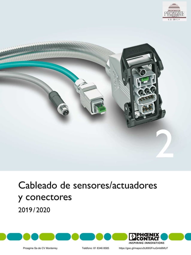 PHOENIX CONTACT_catalogo cableado de sensores y actuadores y conectores