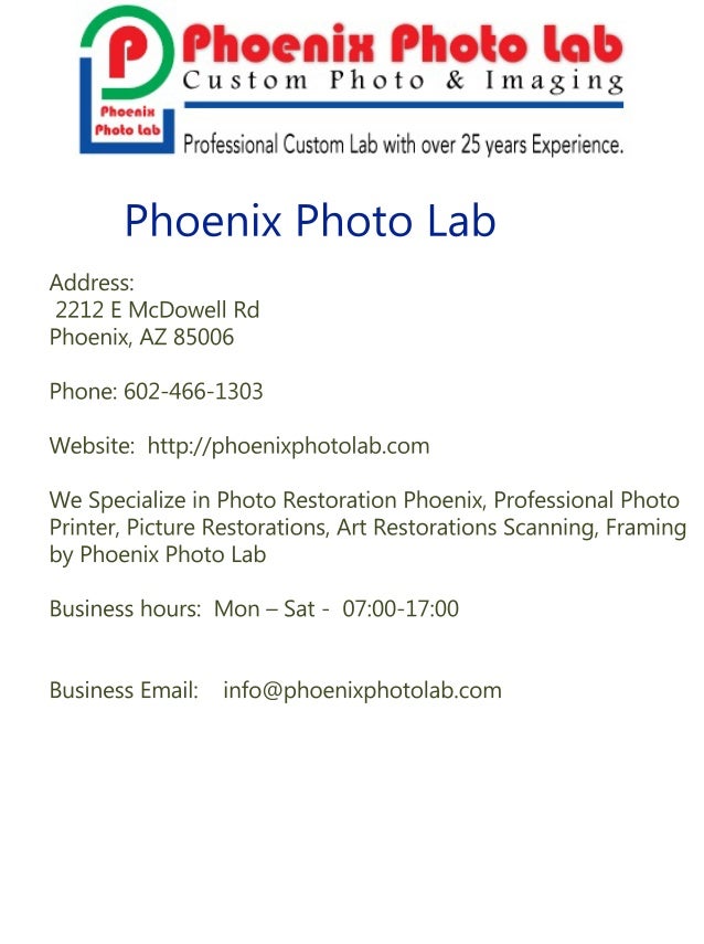 Phoenix Photo Lab