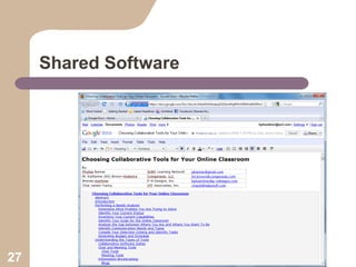 Shared Software

27

 