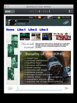 Phone-Page Quick Blog
App
Home Like-1 Like-2 Like-3
 