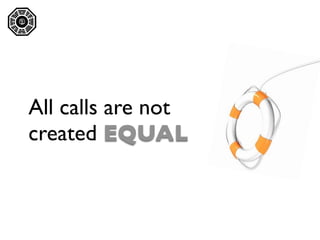 




    All calls are not
    created EQUAL
 
