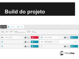Build do projeto
 