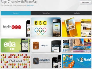 PhoneGap - criando aplicações Android e iOS com HTML5 Slide 32