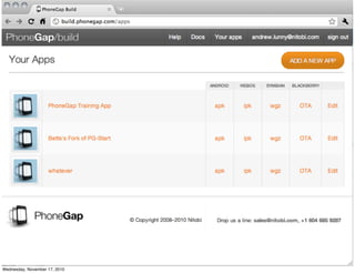 Wednesday, November 17, 2010
 