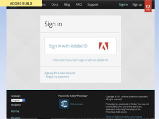 ADOBE	BUILD	
 