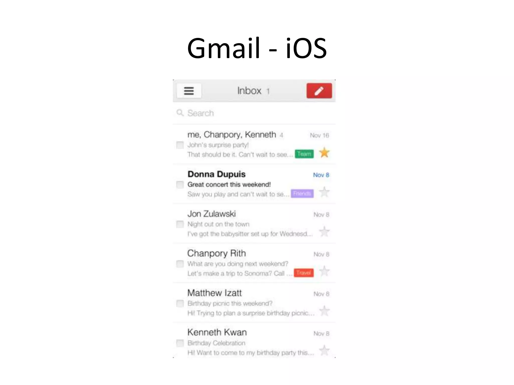 Gmail - iOS
 