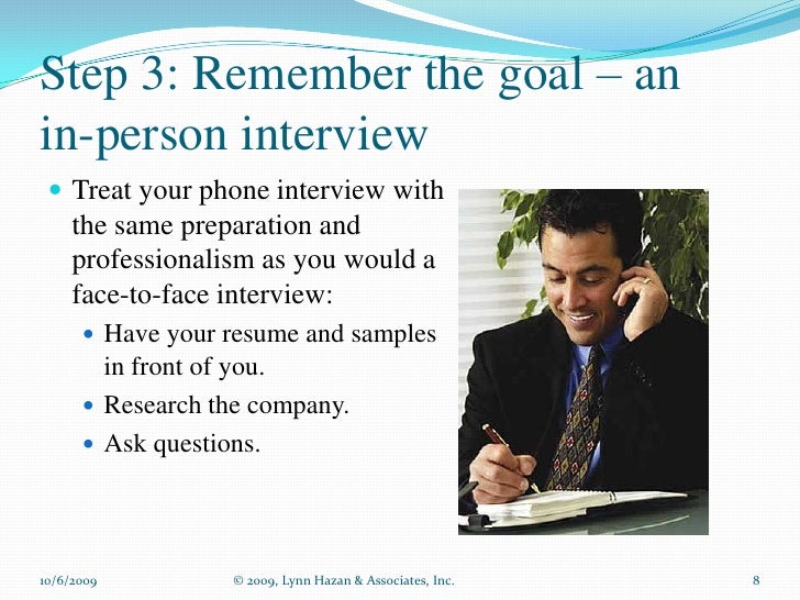 in person interview tips
